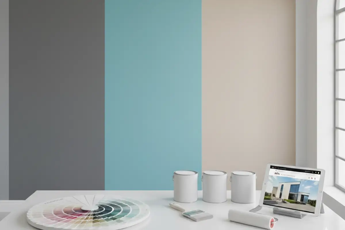 رنگ های ساختمانی