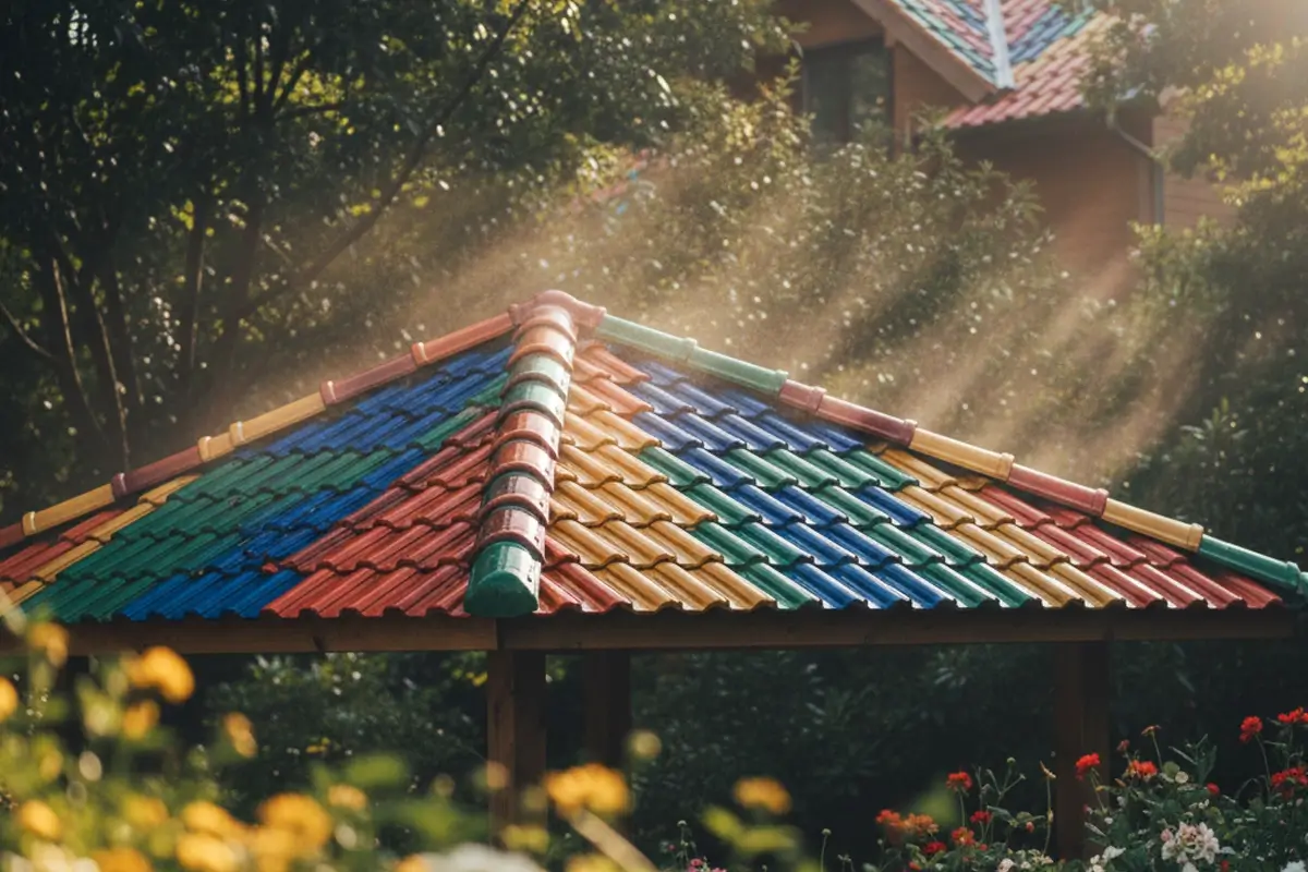 روف تایل بتنی